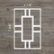 Ekena Millwork Extra Small Hastings Decorative Fretwork Wall Panels in Architectural PVC, 4 7/8"W x 7 3/8"H x 3/8"T WALP05X08HAS - alternate 2